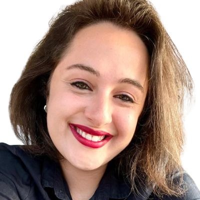 Woman smiling